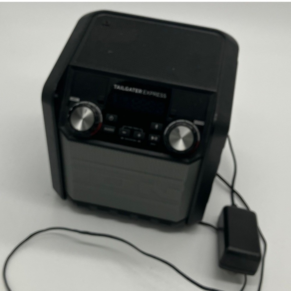 ION Tailgater Express Portable Bluetooth Speaker AM/FM Radio with Power Cord